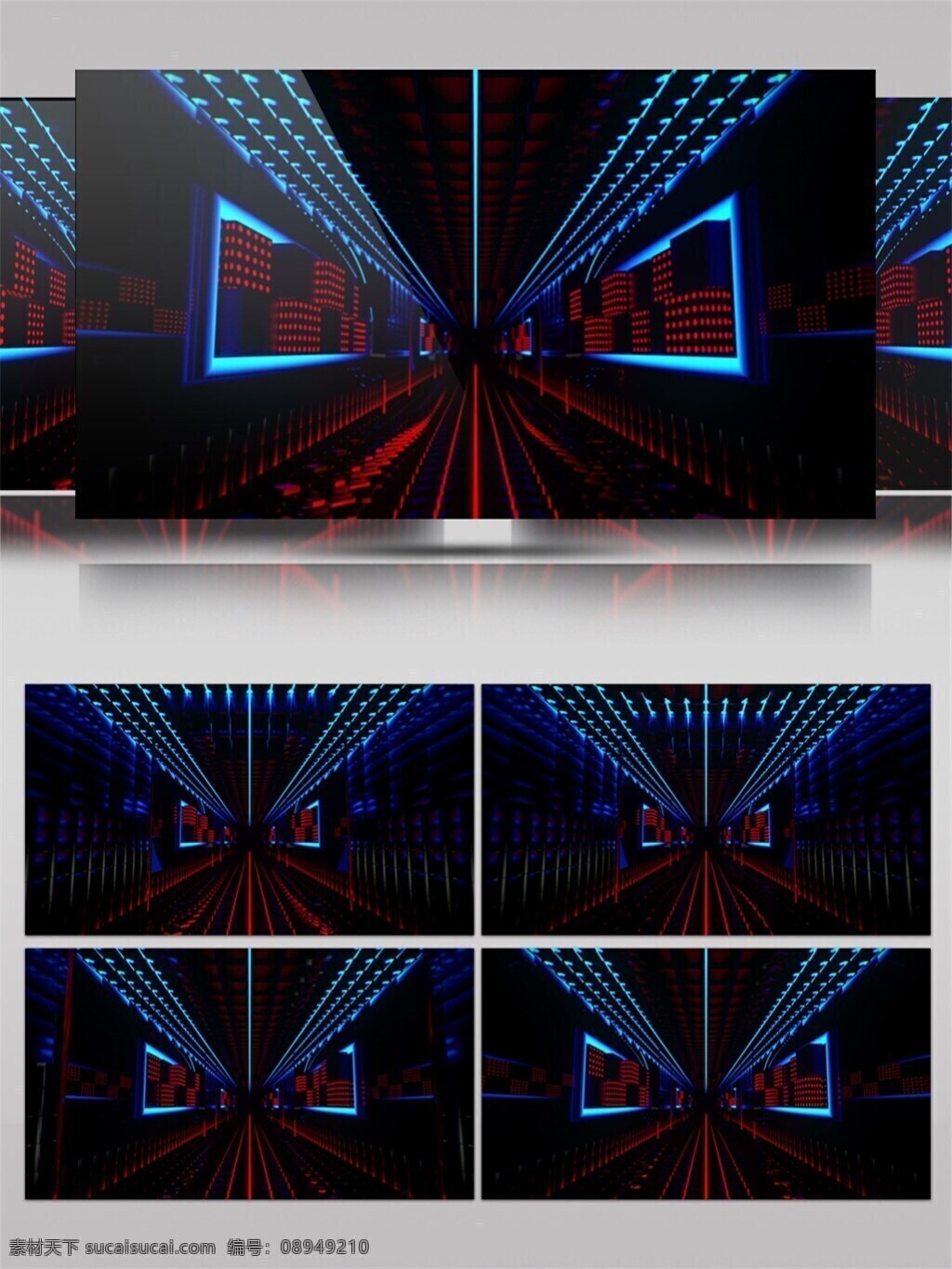 蓝色 led 光 高清 视频 3d视频素材 光闪闪 光丝绸 色彩融合 闪屏画面 特效视频素材