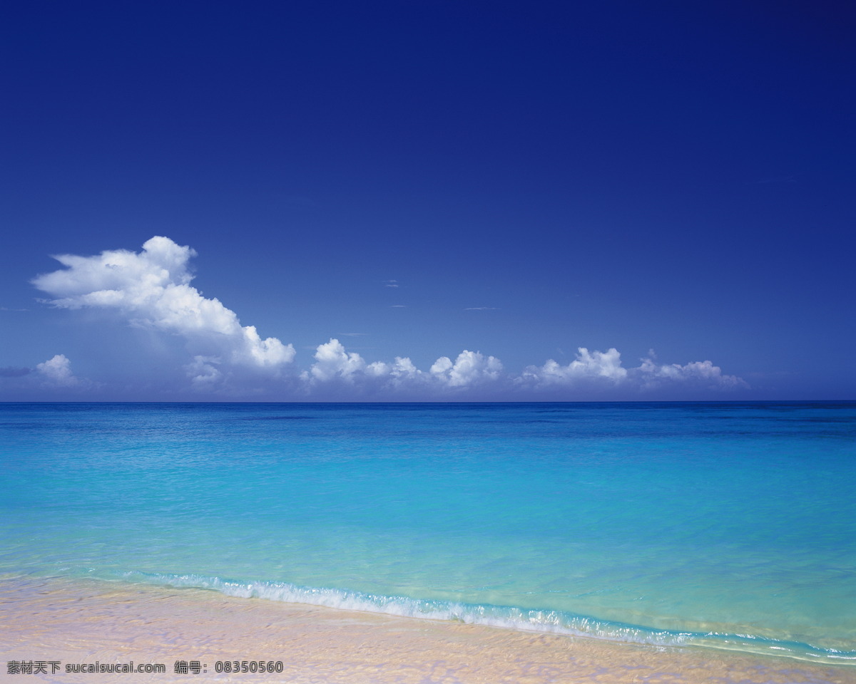 海滩 海边 风景如画 美好大自然 蓝色