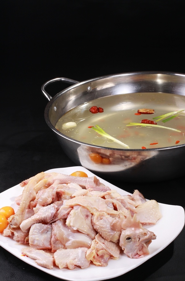 老母鸡汤锅 特色 美味 风味 极品 自制 秘制 菜品图 餐饮美食 传统美食