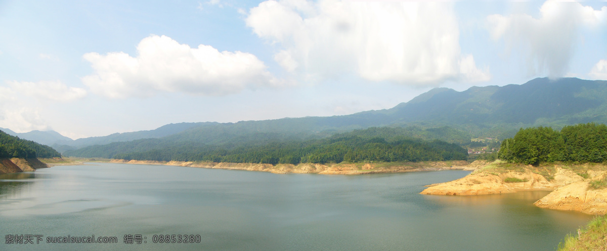 小 水库 农业 水电 水利 养殖 自然风景 自然景观 小水库 原作 背景 照片