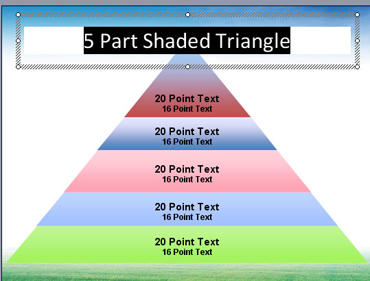 部分 阴影 三角形 ppt模板 金字塔 背景 模板