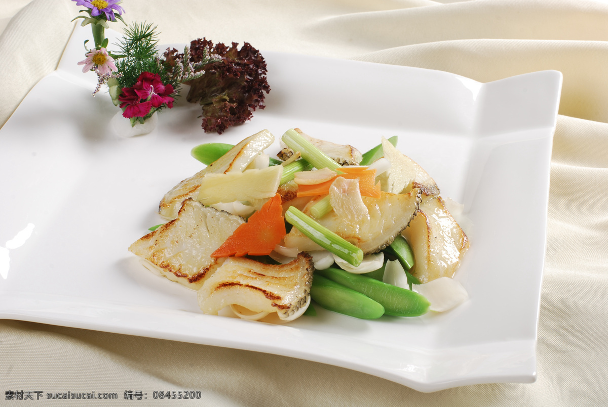 香煎银鳕鱼 美食 传统美食 餐饮美食 高清菜谱用图