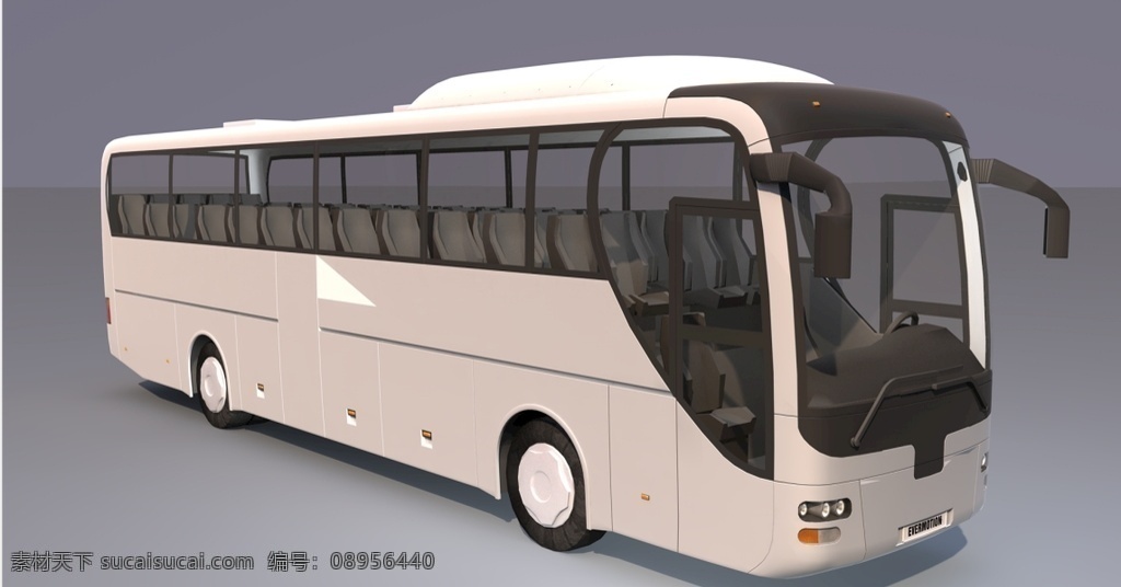 大巴车模型 大巴 车辆模型 交通工具模型 模型 共享 3d设计 其他模型 c4d
