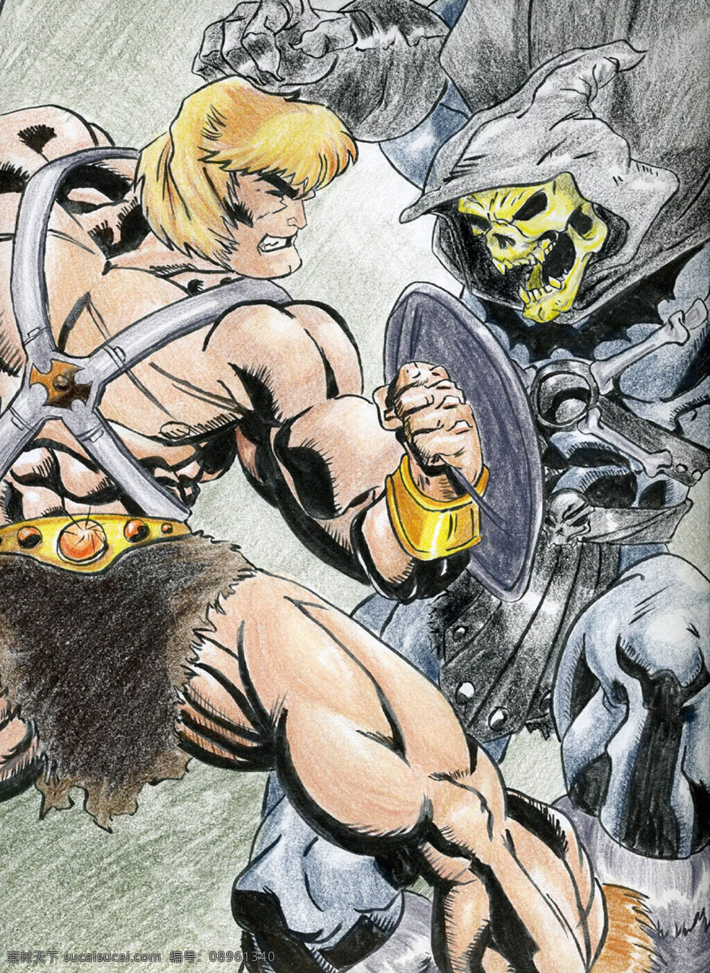 heman skel ps笔刷