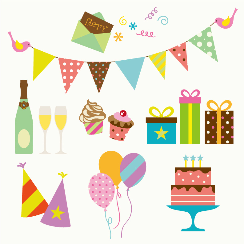 生日慶祝派對 生日 慶祝 派對 白色