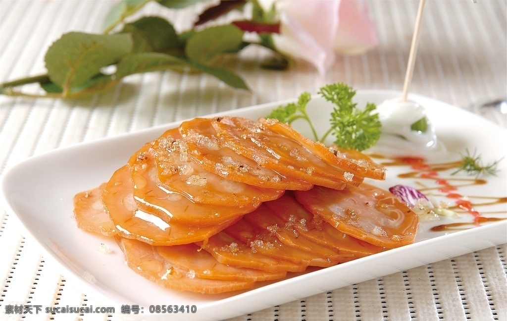 桂花糯米藕 美食 传统美食 餐饮美食 高清菜谱用图