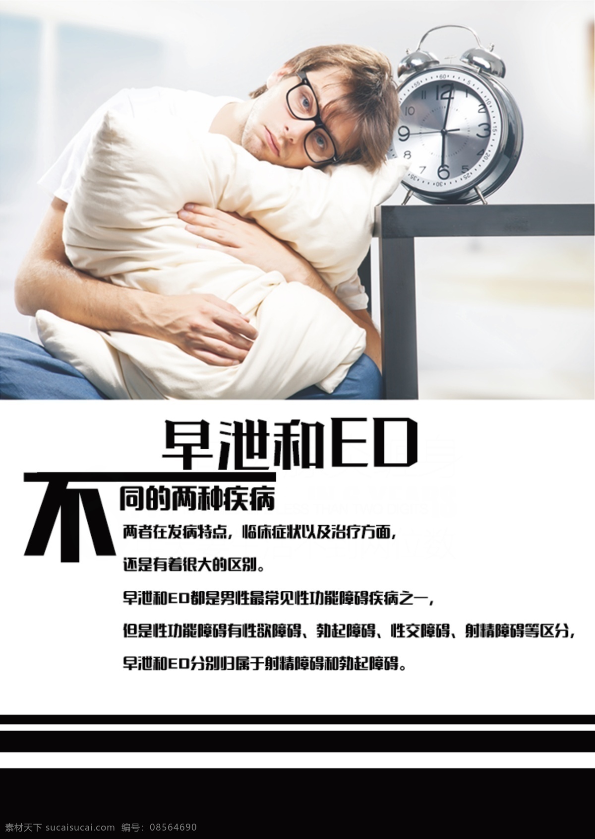 男科 医院 知识 海报 知识海报 早泄 ed 疾病 男 病症