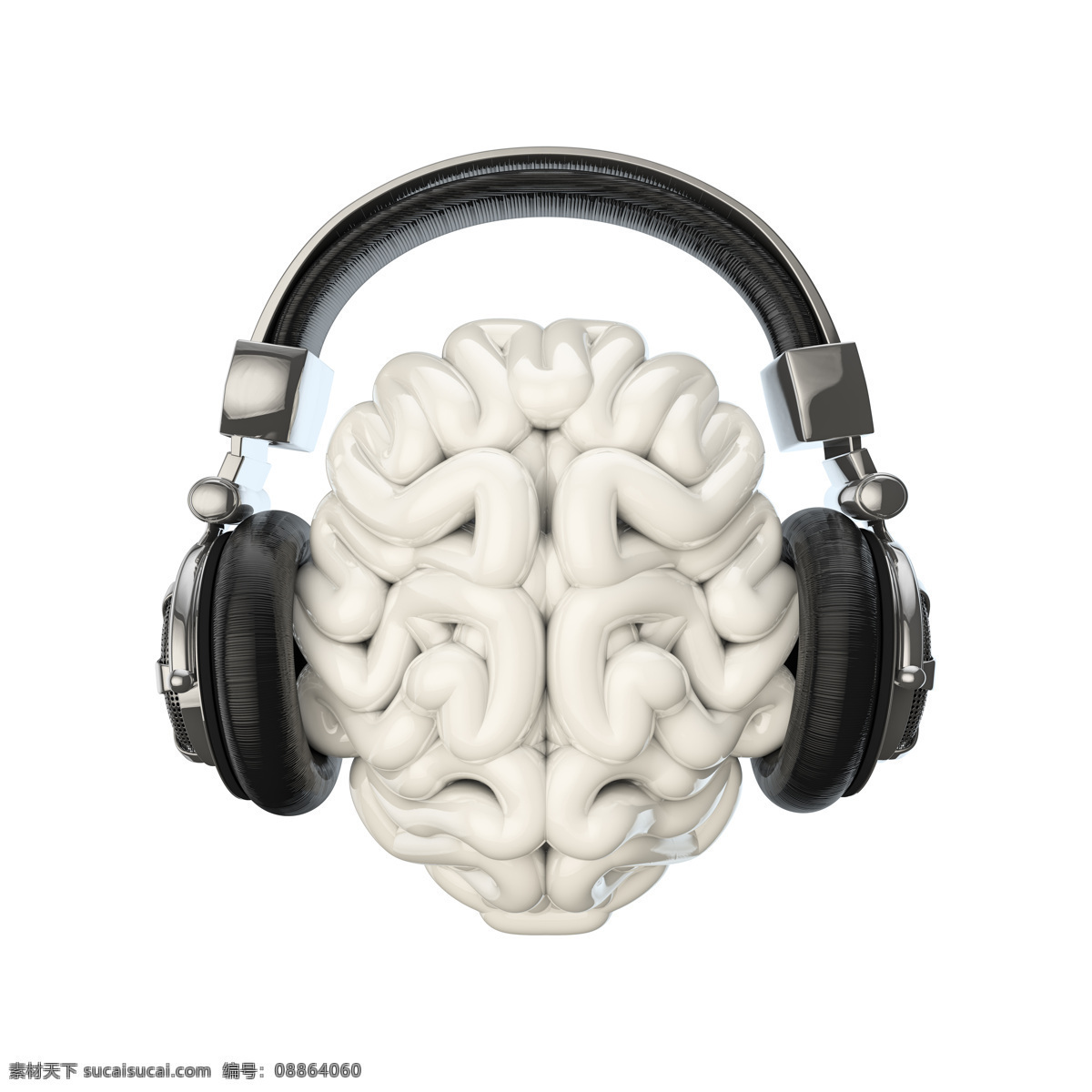 大脑 耳机 耳麦 听音乐 另类 音乐