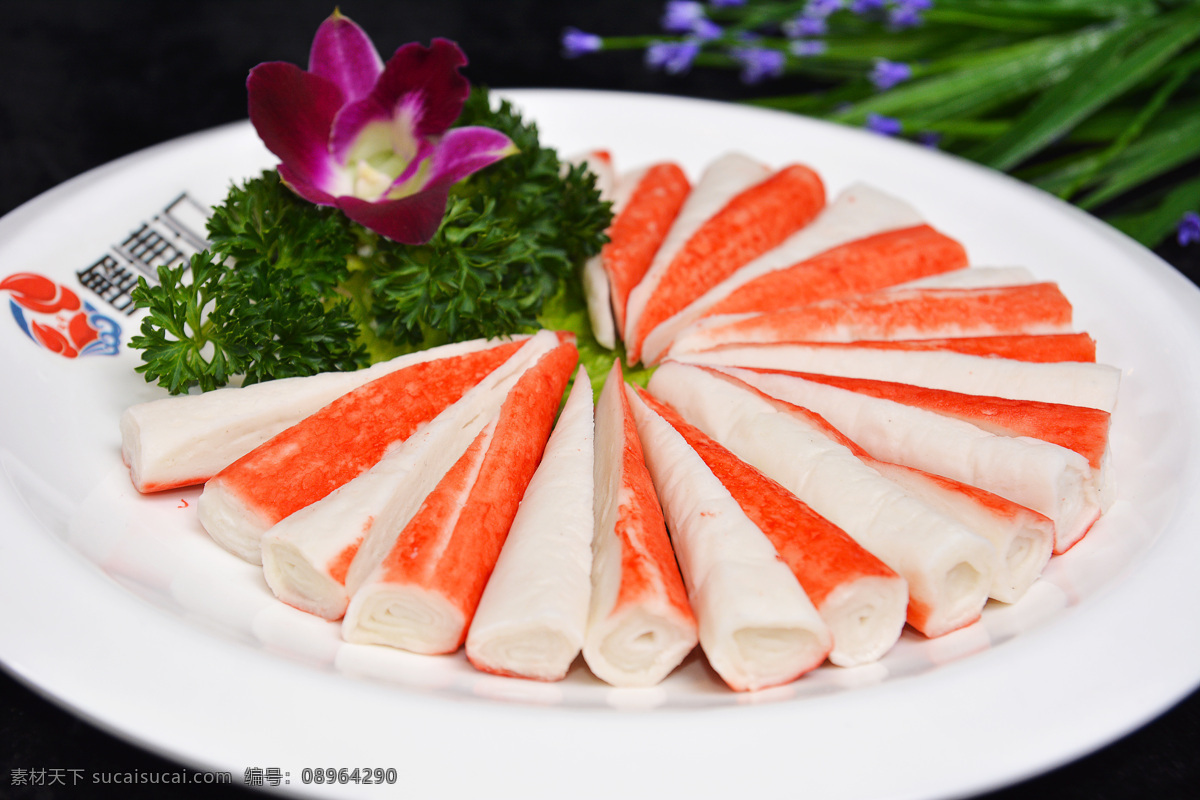 蟹肉棒 蟹 火锅料 火锅 涮菜 海鲜 传统美食 餐饮美食