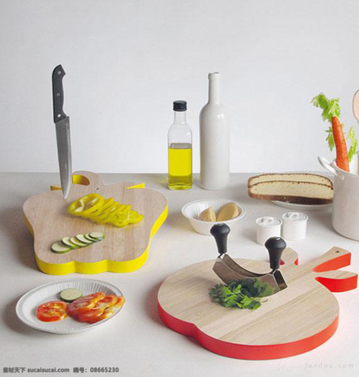 蔬菜 形状 创意 切菜板 产品设计 工业设计 灵感 小饰品 新颖