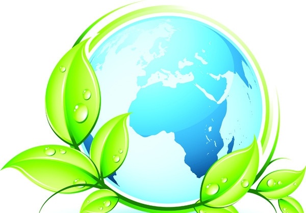 绿色环保 系列 矢量 节能 环保 地球 green 树叶 绿叶 eco 图标 光芒 藤蔓 藤类 三叶草 矢量素材 小图标 标识标志图标