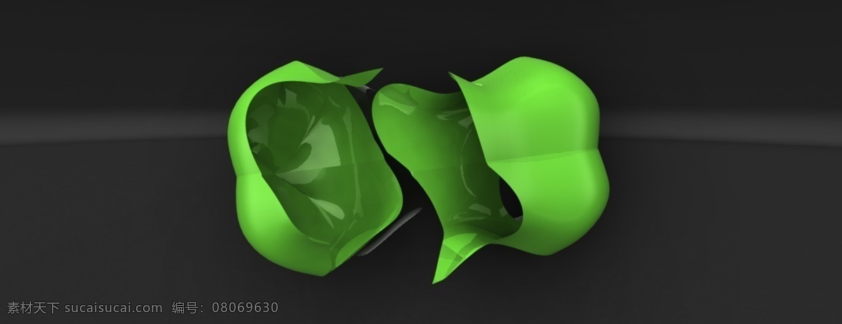 破碎 部分 3d模型素材 其他3d模型
