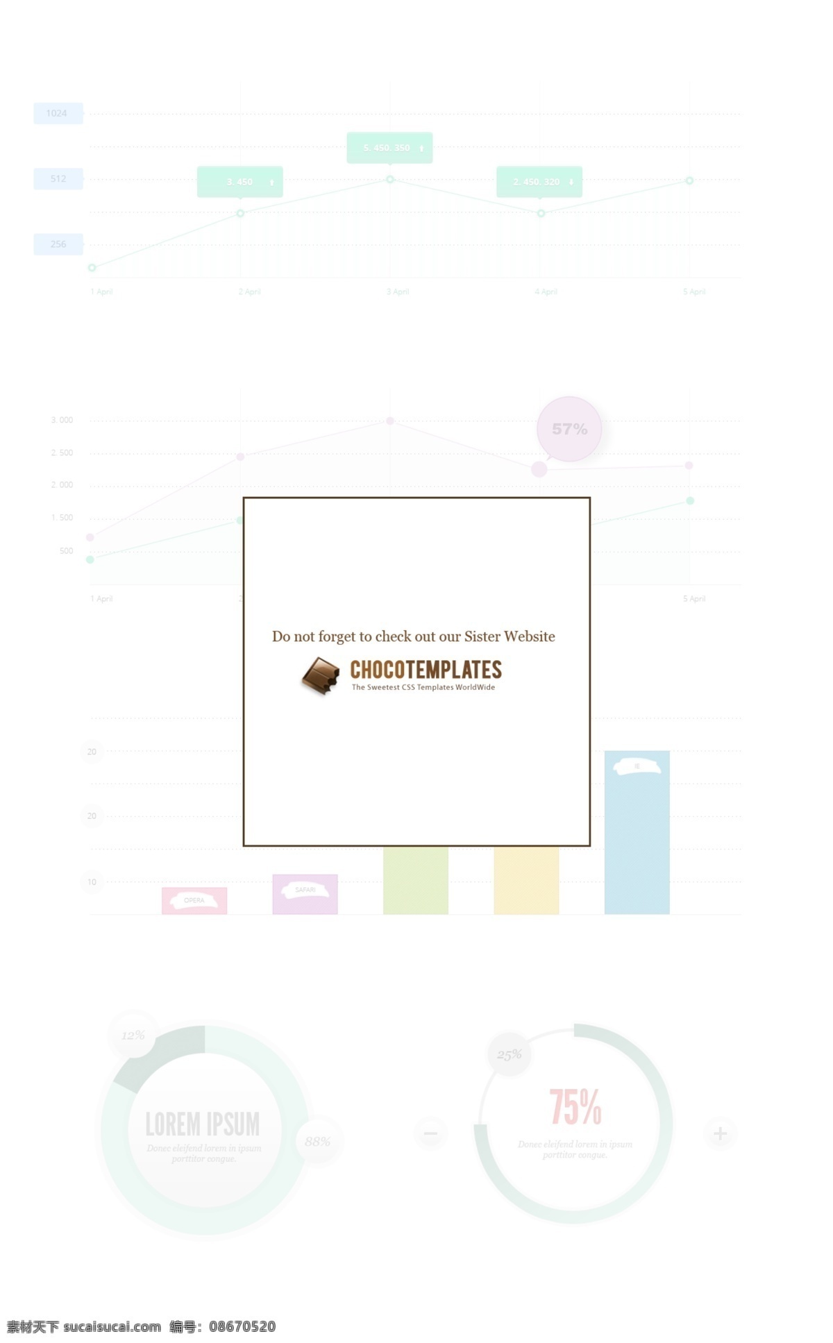 现代 ui 模板 集 图 饼图 创意 高分辨率 接口 免费 清洁 时尚的 现代的 独特的 原始的 质量 新鲜的 hd 元素 用户界面 ui元素 详细的 图表 线图 柱形图 酒吧图 试剂盒 矢量图