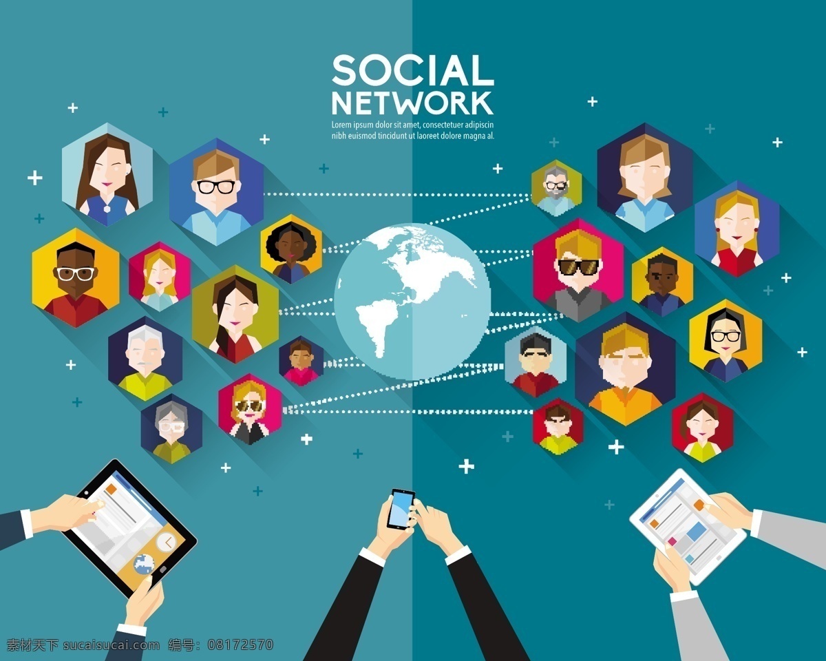 sns 互联网 社交 facebook twitter web 互联网图标 卡通设计 商务 商务社交 移动社交 手机社交 网络 网络媒体 网站 社交媒体 互联网社交 网络社交 社交网站 国外社交网站 社交图标 网络图标 网站图标 欢迎 点击 头像 进入 主页 选择 更多 矢量图 矢量人物