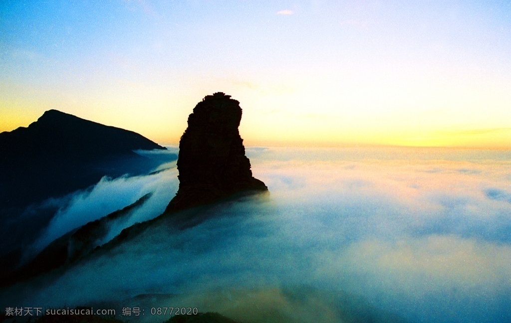 梵净山风光 贵州 铜仁 梵净山 自然风光 蘑菇石 自然风景 自然景观