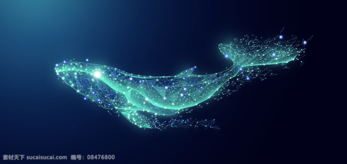 海洋科技 鲸鱼 背景 海洋 数据 网 网络 大数据 科幻 科幻背景 鲸鱼背景 深海 蓝色背景 蓝色 精英 科技背景 科技 光 科技感 智能 探索 技术 形象 开拓 商务 光芒 光点 底纹边框 背景底纹