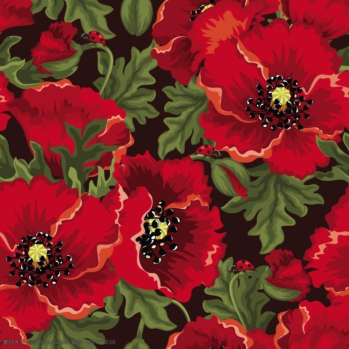 矢量 绚丽 鲜花 背景 底纹 花瓣 花朵 花蕊 花纹 矢量素材 矢量图 花纹花边