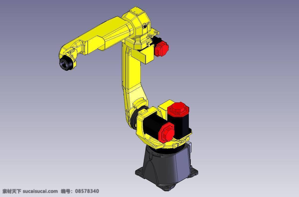 fanuc m10ia arcmate100ic 3d模型素材 建筑模型