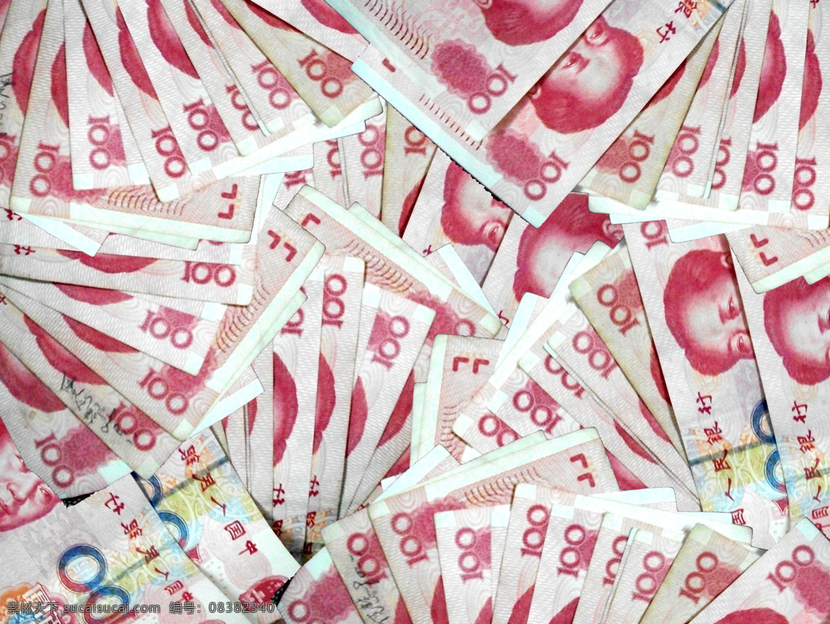 人民币非高清 100元钞票 金钱 人民币 很多钱 红色 纸币 金融货币 商务金融
