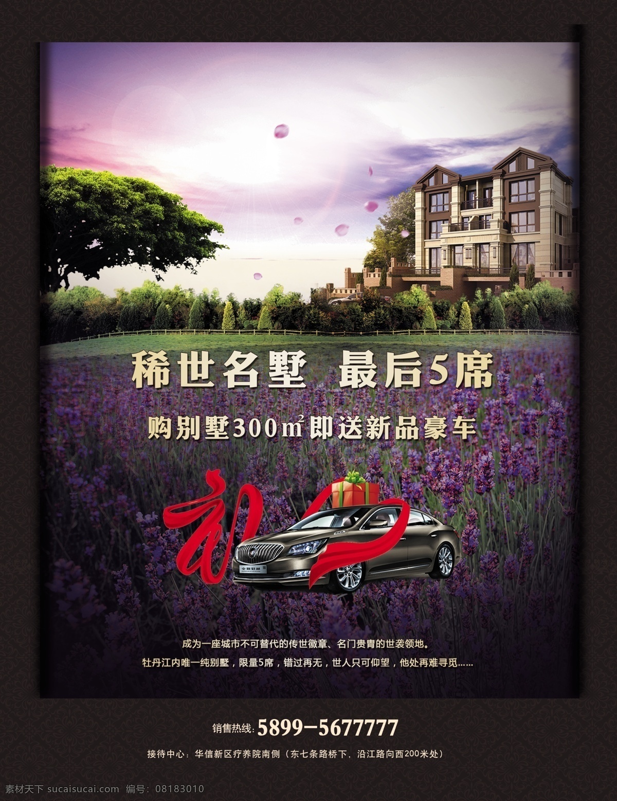 草地 地产dm 房地产 房地产广告 广告设计模板 花海 花园 薰衣草 地产 dm 模板下载 源文件 矢量图 建筑家居