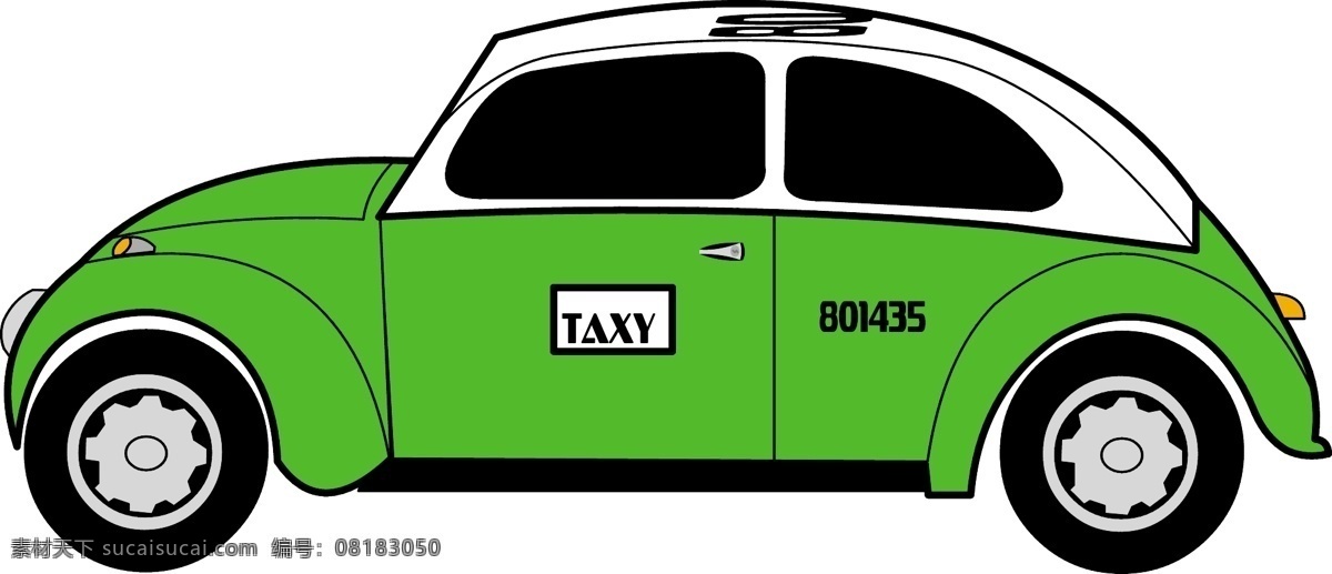 出租车 墨西哥 市 向量 矢量图 其他矢量图