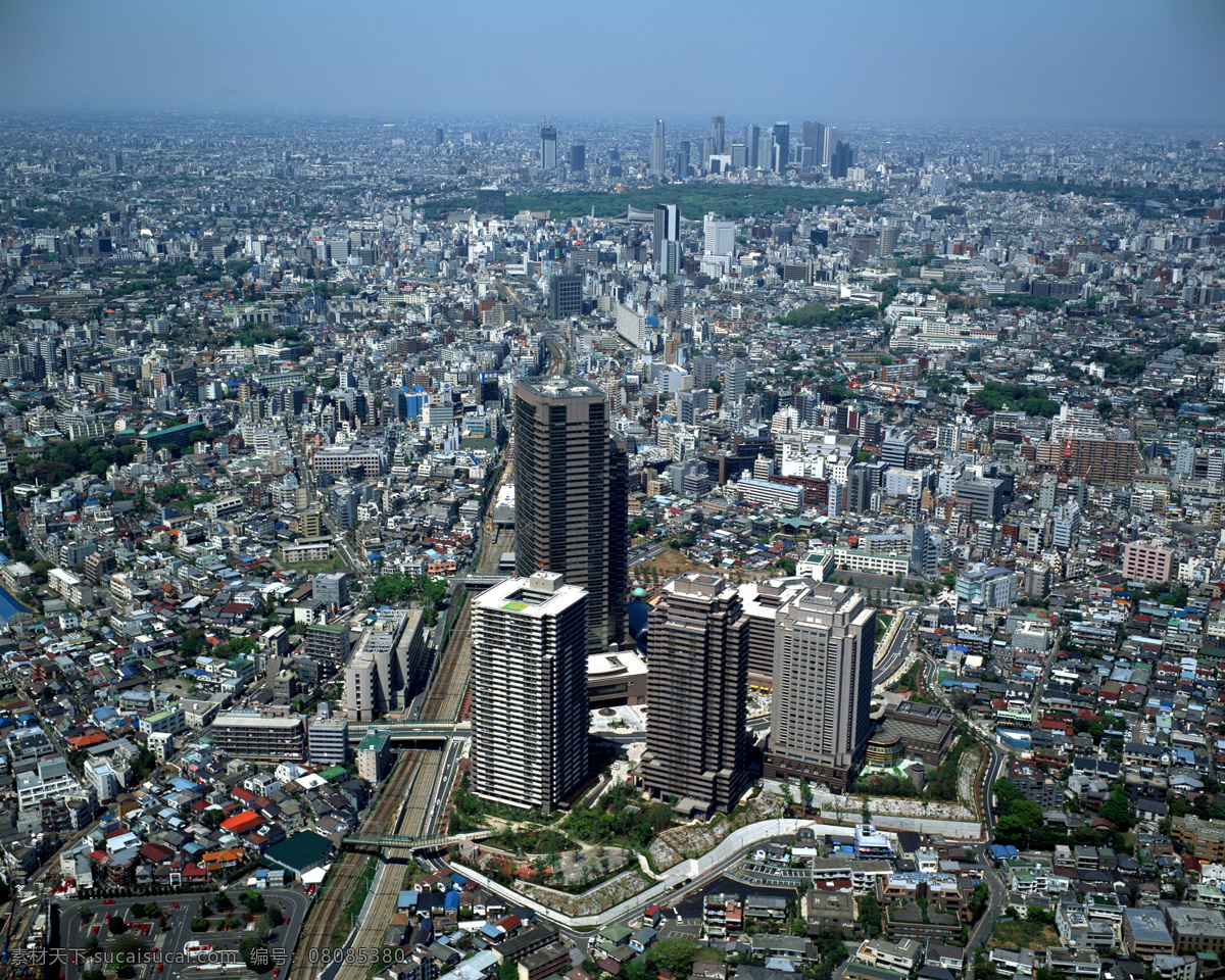 城市 俯 景 高空 高清 拍摄 俯景