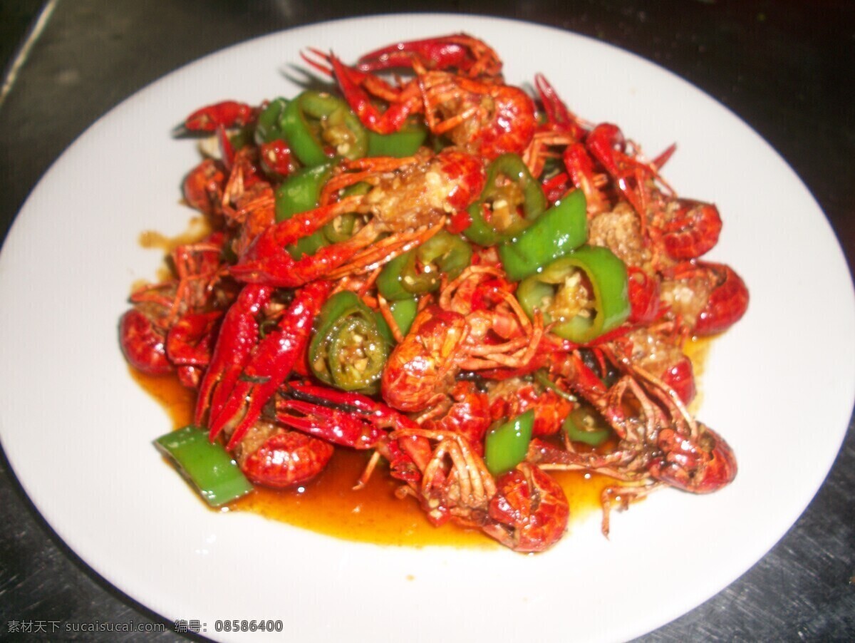 口味龙虾 龙虾 虾 辣椒 传统美食 餐饮美食