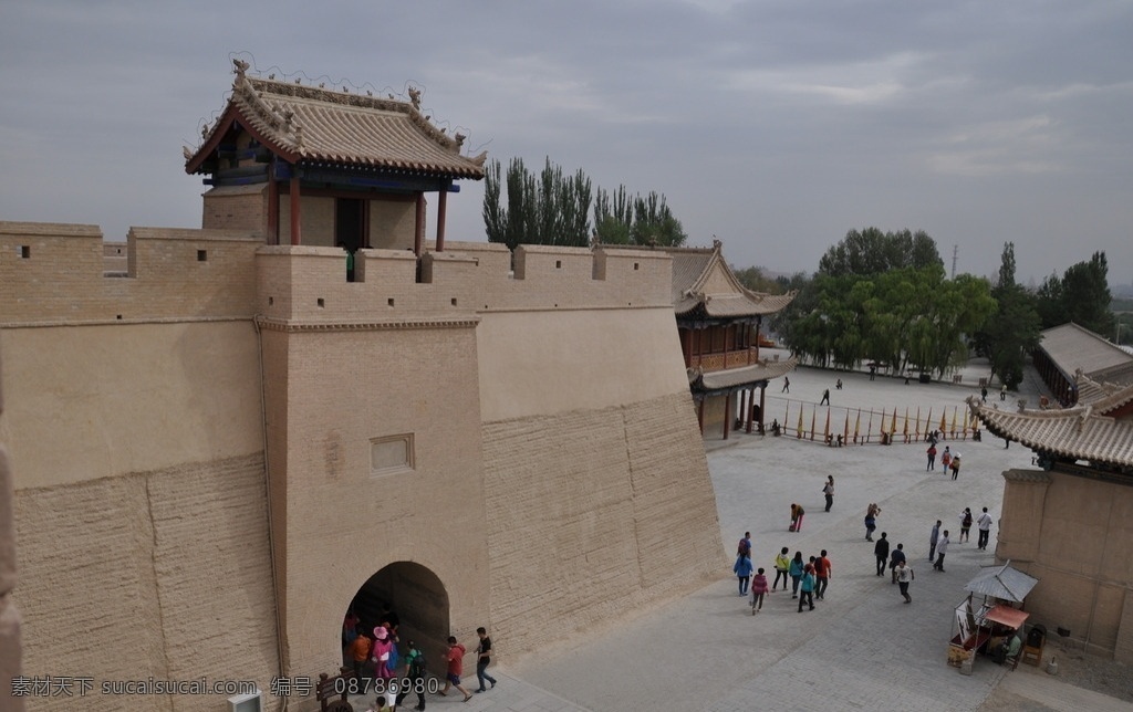 古城门 城楼 关城 边境 要塞 旅游摄影 国内旅游
