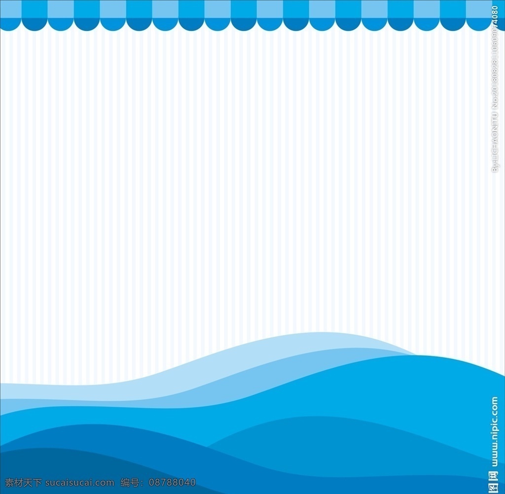 蓝色渐变背景 背景 卡通背景 蓝色背景 渐变背景 条纹背景 背景素材 小元素 底纹边框 背景底纹