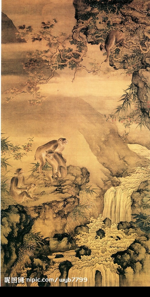 国画山水 名人 国画 山水 文化艺术 绘画书法 设计图库 300