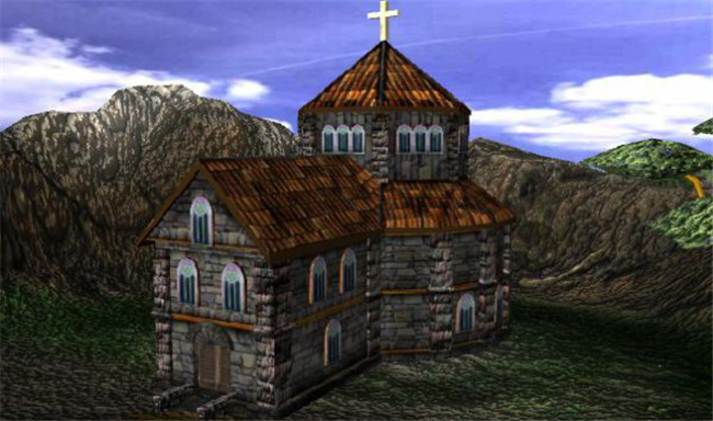 教堂 游戏 模型 教堂游戏模块 房子游戏装饰 场景网游素材 3d模型素材 游戏cg模型