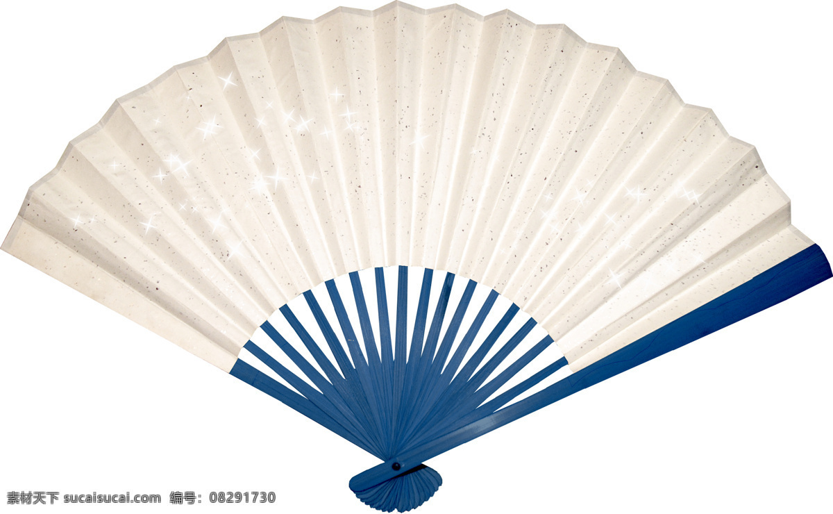 白色纸折扇 扇子 纸扇 扇面 折扇 其他类别 生活百科 白色