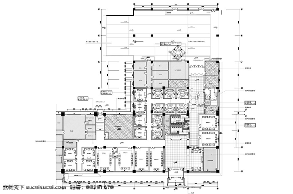 cad 贵宾室 空间 平面 方案 规划 cad平面图 办公空间设计 贵宾室平面图 施工 办公