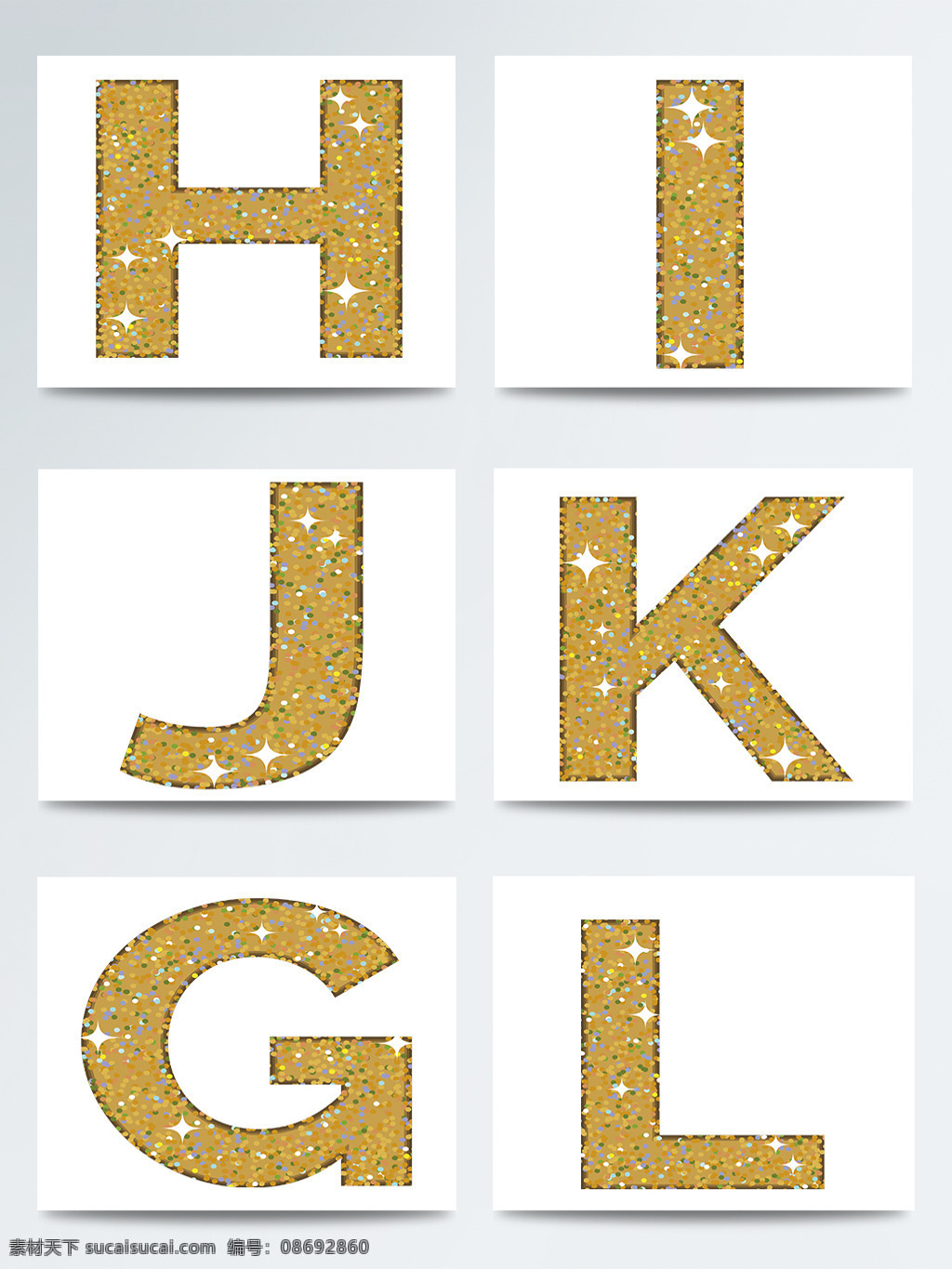 英文 字母 部分 金色 艺术 字 背景 大写 金粉 闪光 图案 艺术字 装饰