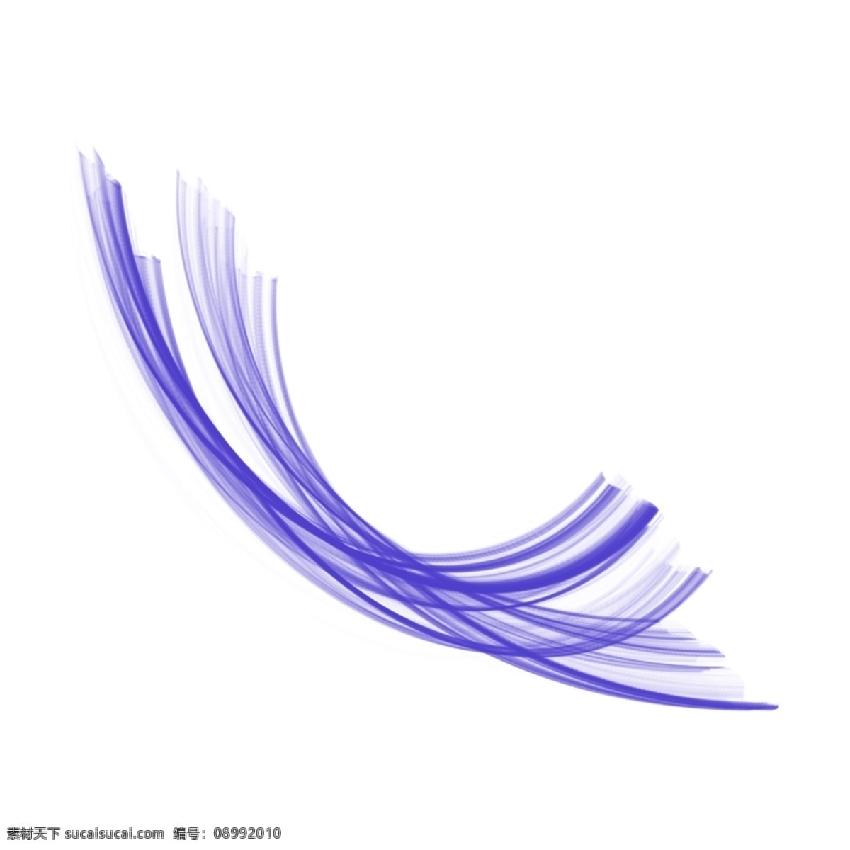 简约 抽象 可爱 紫色 曲线 线条 手绘 平面设计 装饰 背景