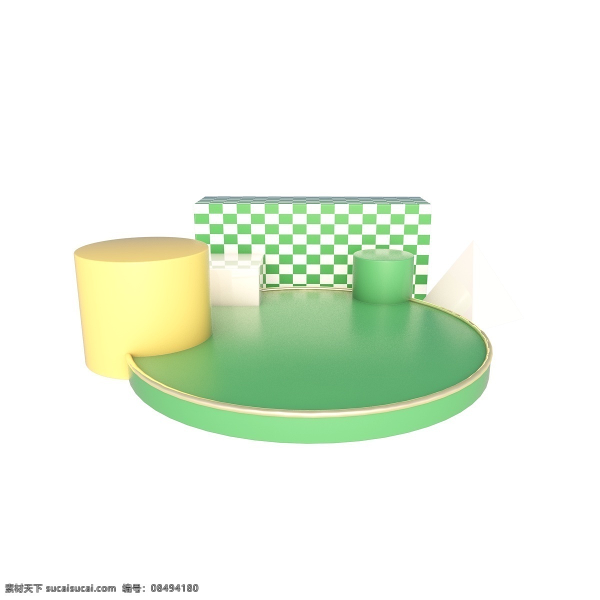 c4d 立体 电商 几何 舞台 3d 展台 摆放台 淘宝 天猫 活动 海报 装饰 店铺 装修