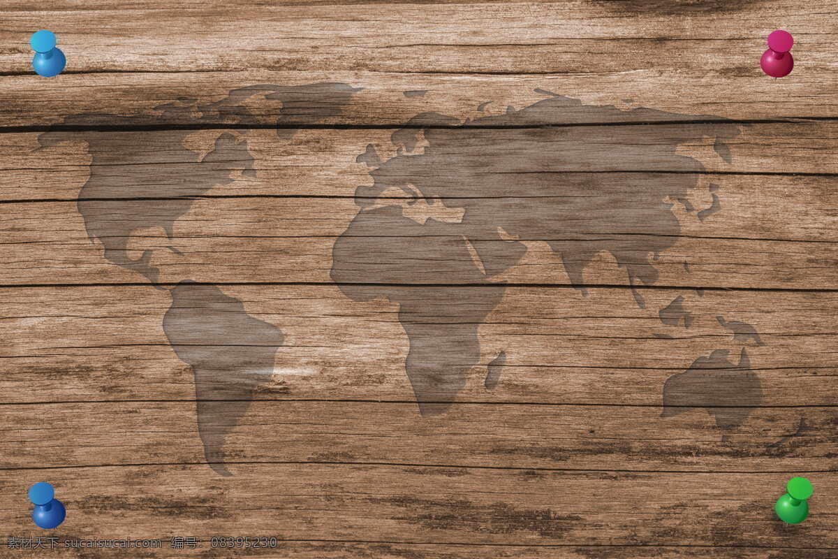 木纹背景 木板 木纹 纹理 木板背景 世界地图