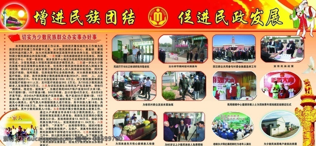 深入 开展 民族 团结 进步 深入开展 民族团结 进步创 建活动 推动民族 事业创新发展 分层