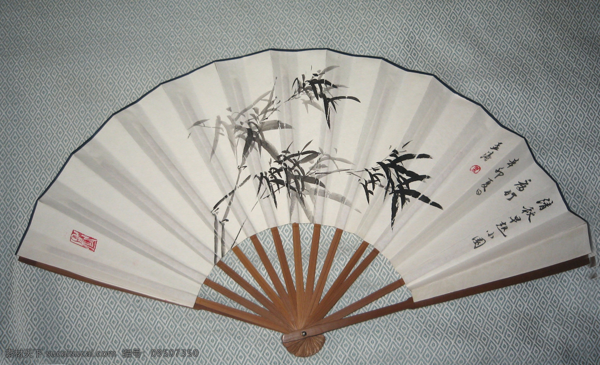 国画 美术绘画 墨竹 扇子 水墨画 文化艺术 一组 扇面 清 竹 扇面清竹 国画扇 面竹 竹子 矢量图 日常生活