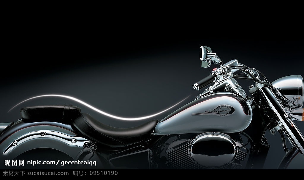 摩托车 赛车 本田摩托 太子车 质感 光泽 品质 曲线美 局部图 效果图 交通工具 现代科技 设计图库