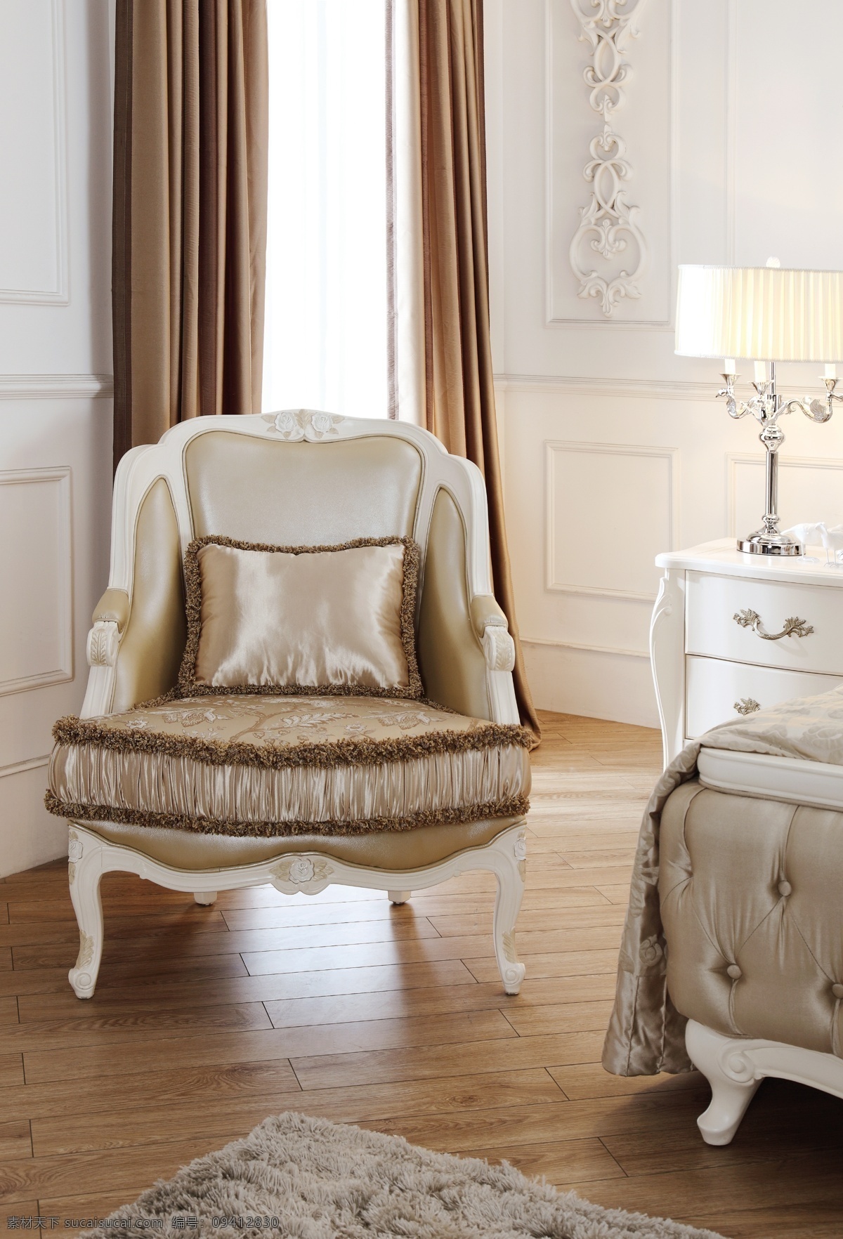 家居生活 欧式饰品 生活百科 法式 家具 法式家具 法式休闲椅 白色家具 欧式风格家居 家居装饰素材