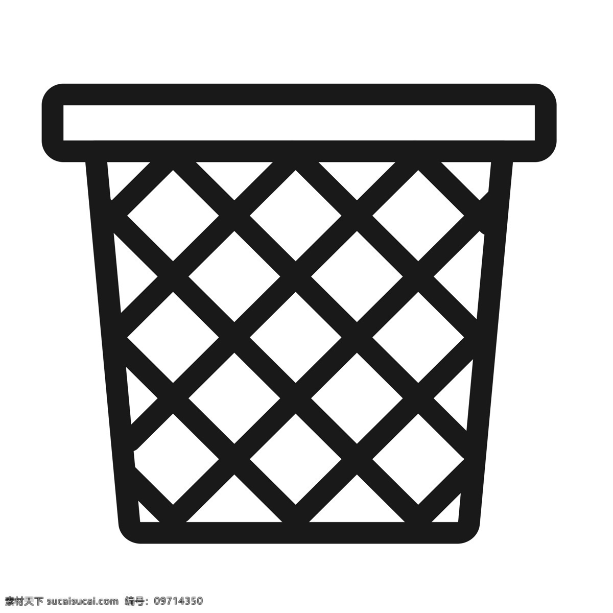 扁平化垃圾桶 回收站 垃圾桶 扁平化ui ui图标 手机图标 界面ui 网页ui h5图标
