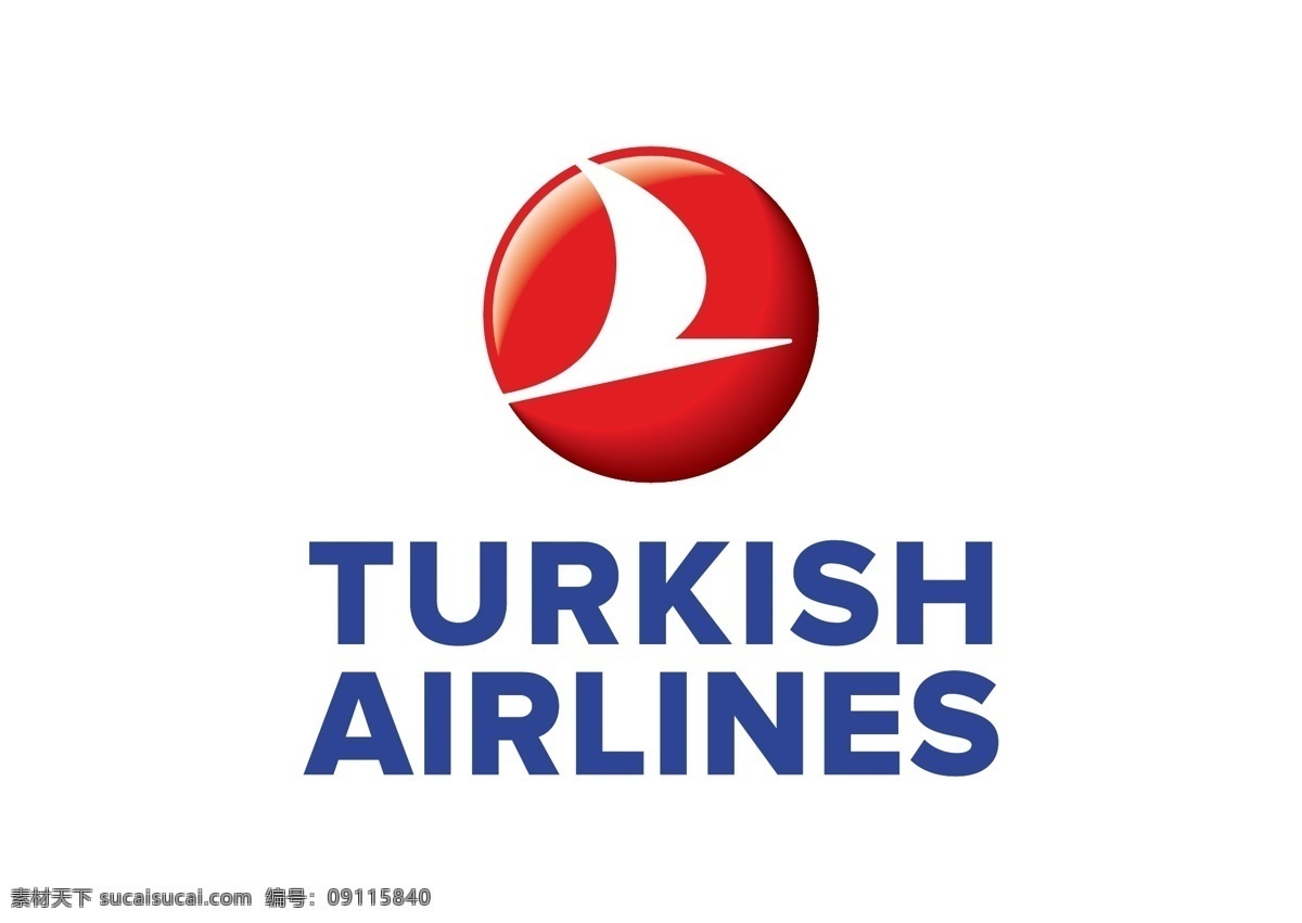 土耳其航空 标志 logo turkish airlines 土耳其 中亚 西亚 航空运输企业 1933年 伊斯坦布尔 国营航空公司 南亚 非洲 中东 土耳其国防部 国有企业 星空联盟 airport airplane aircraft adobe 矢量图 矢量 illustrator 图标 航空 标志图标 企业