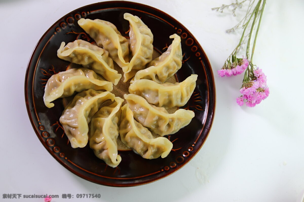 猪肉蒸饺 猪肉 蒸饺 猪肉饺 饺子 玉米 餐饮美食 传统美食