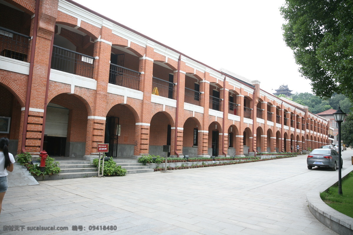 武汉 鄂 军都 督府 鄂军都督府 红楼 军政府 民国 建筑摄影 建筑园林 白色