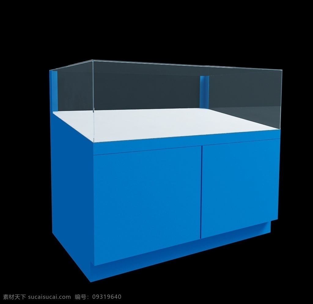 玻璃展柜 展柜 3d模型 展览展示 柜子 效果图 3d设计 展示模型 max