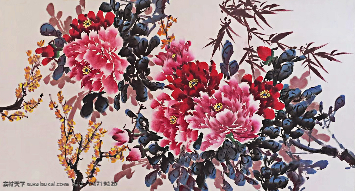 花开富贵素材图片下载-素材编号09719220-素材天下图库