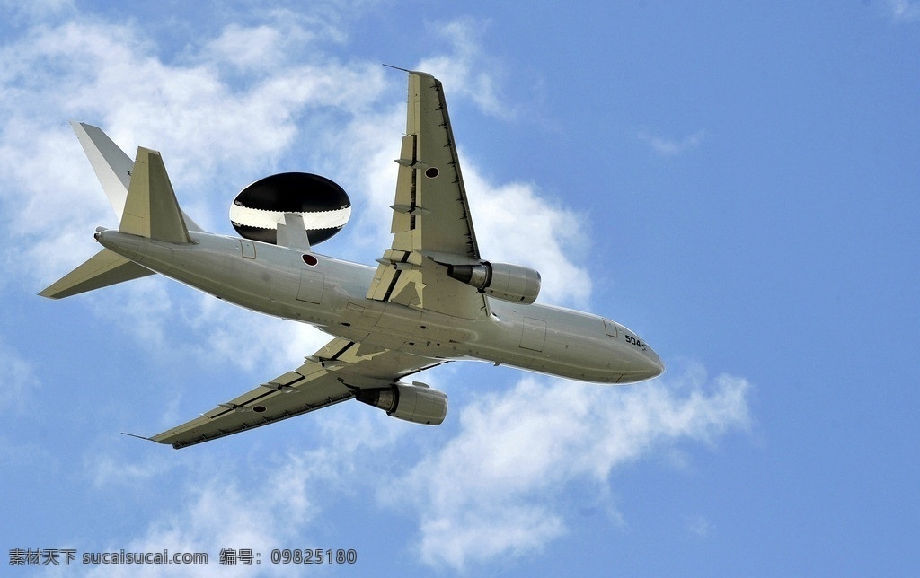日本预警机 航空图片 现代科技 飞机 军用飞机 空中预警机 波音767 日本 空中 自卫队 军事武器 空中千里眼