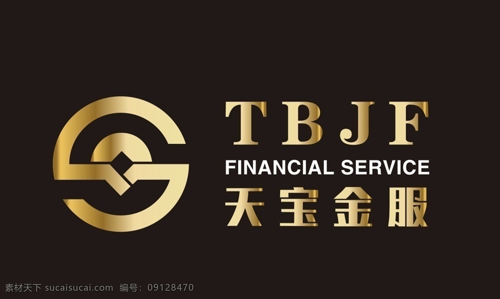 天宝 金 服 logo 金服logo 标志 企业 金融 logo设计