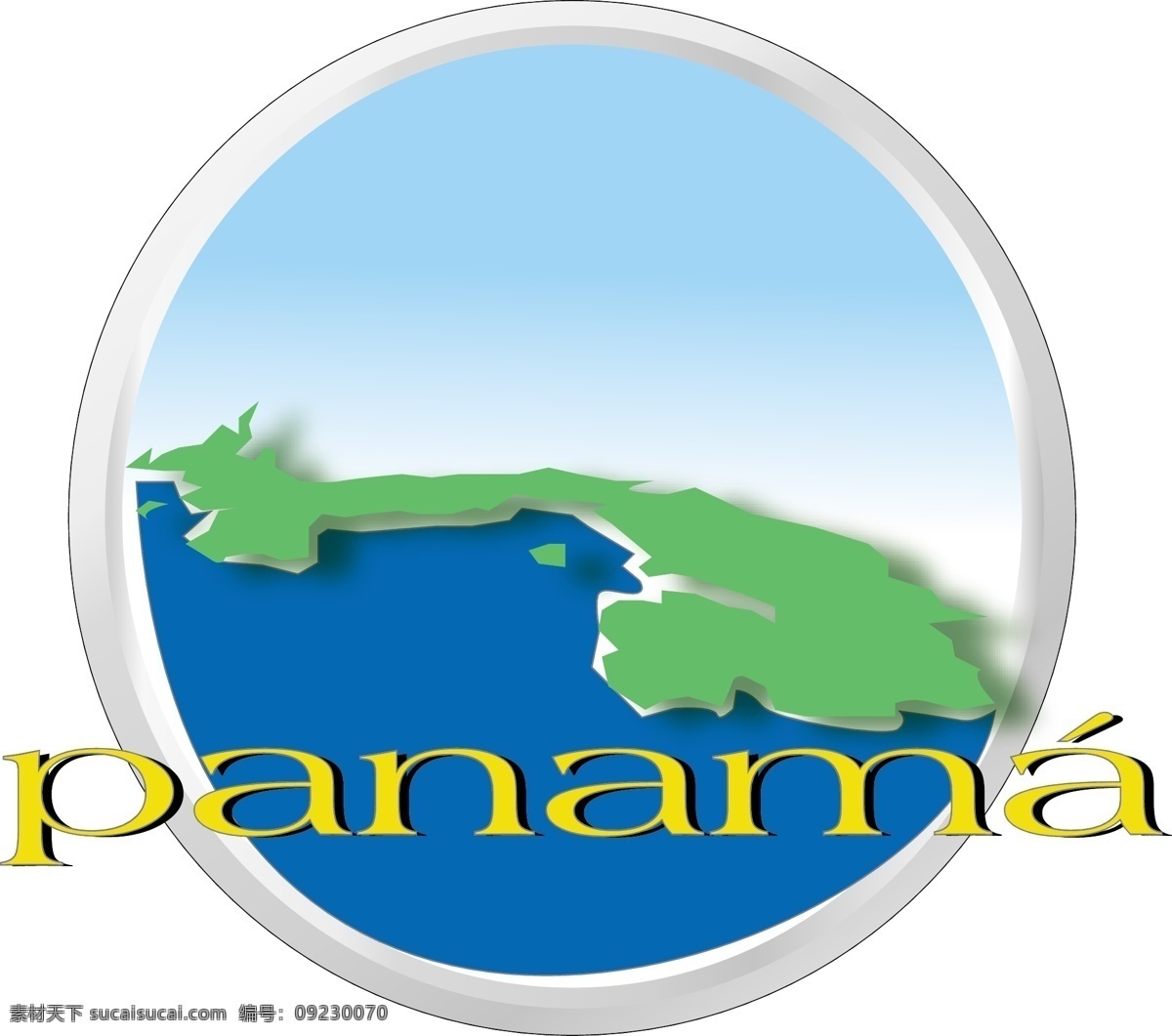 panama 矢量 logo 地球 图案 矢量图 其他矢量图